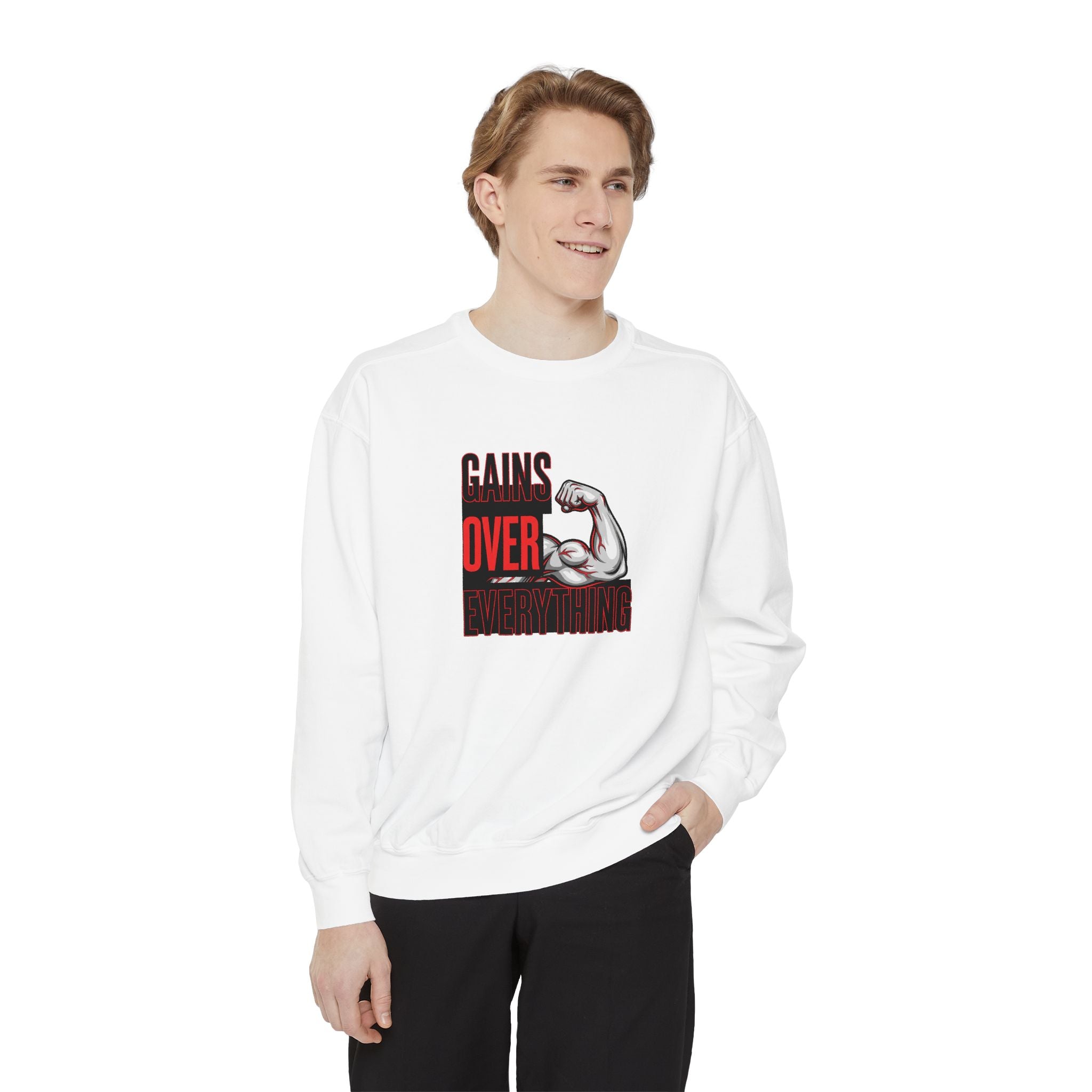 Unisex Garment-Dyed Sweatshirt