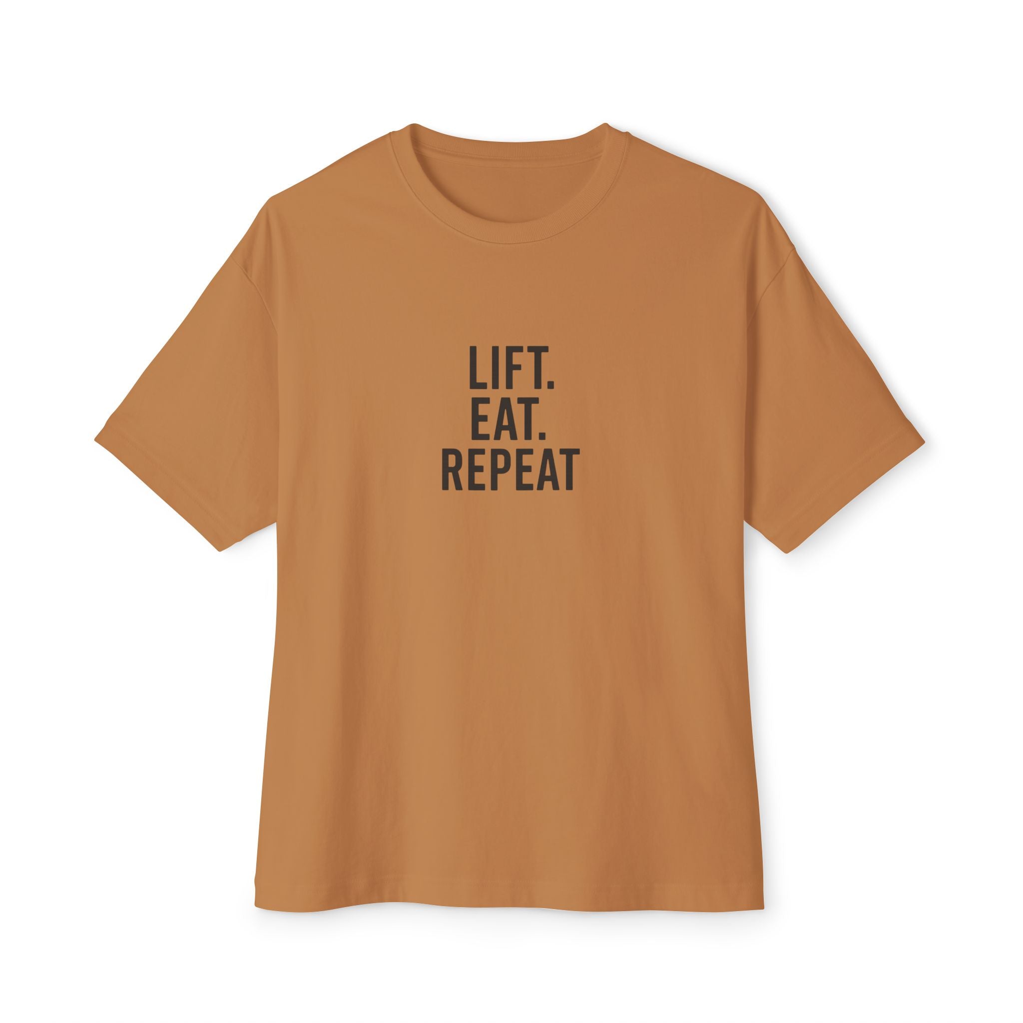 Lift Eat Repeat Unisex Oversized Boxy Tee