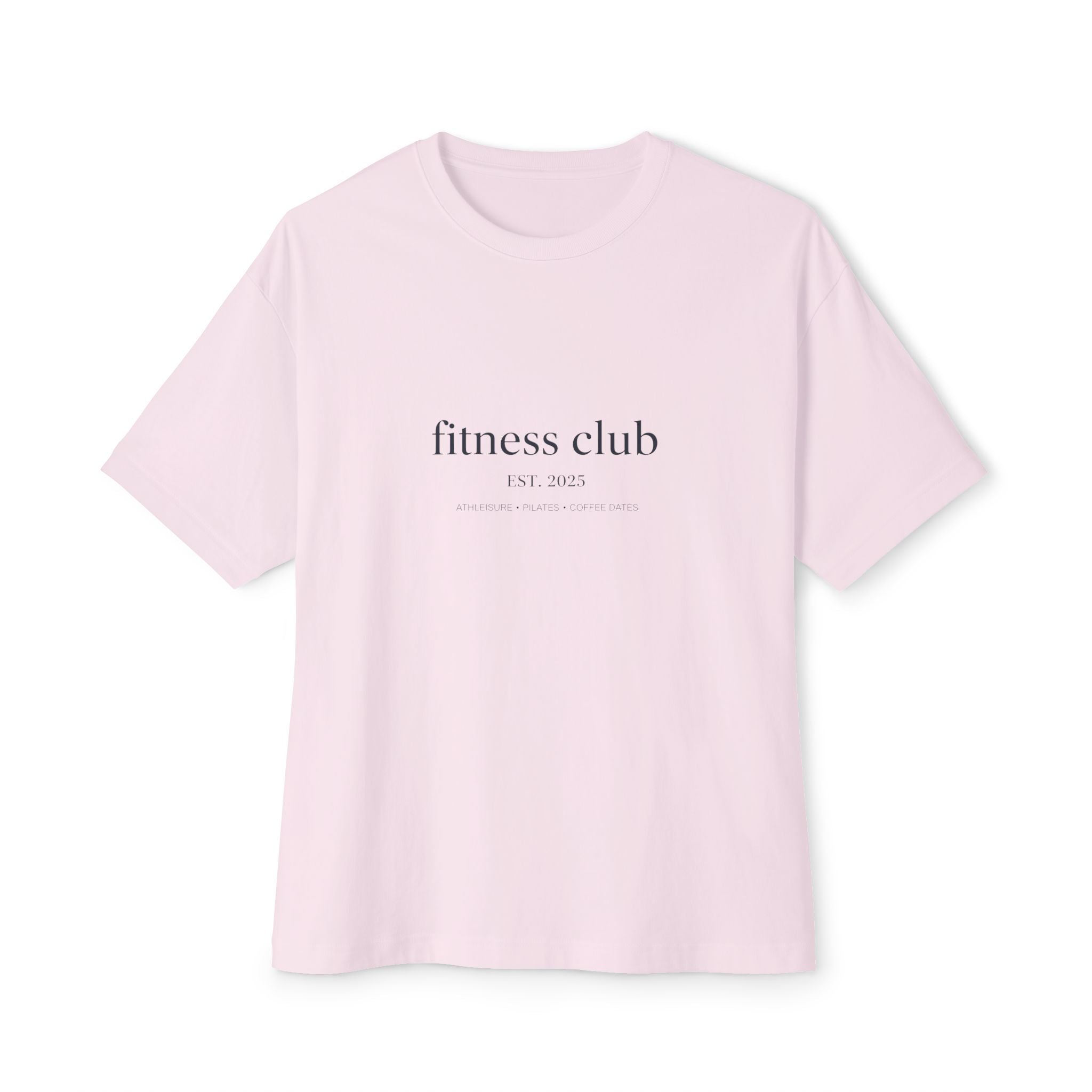 Unisex Oversized Fitness Club Tee
