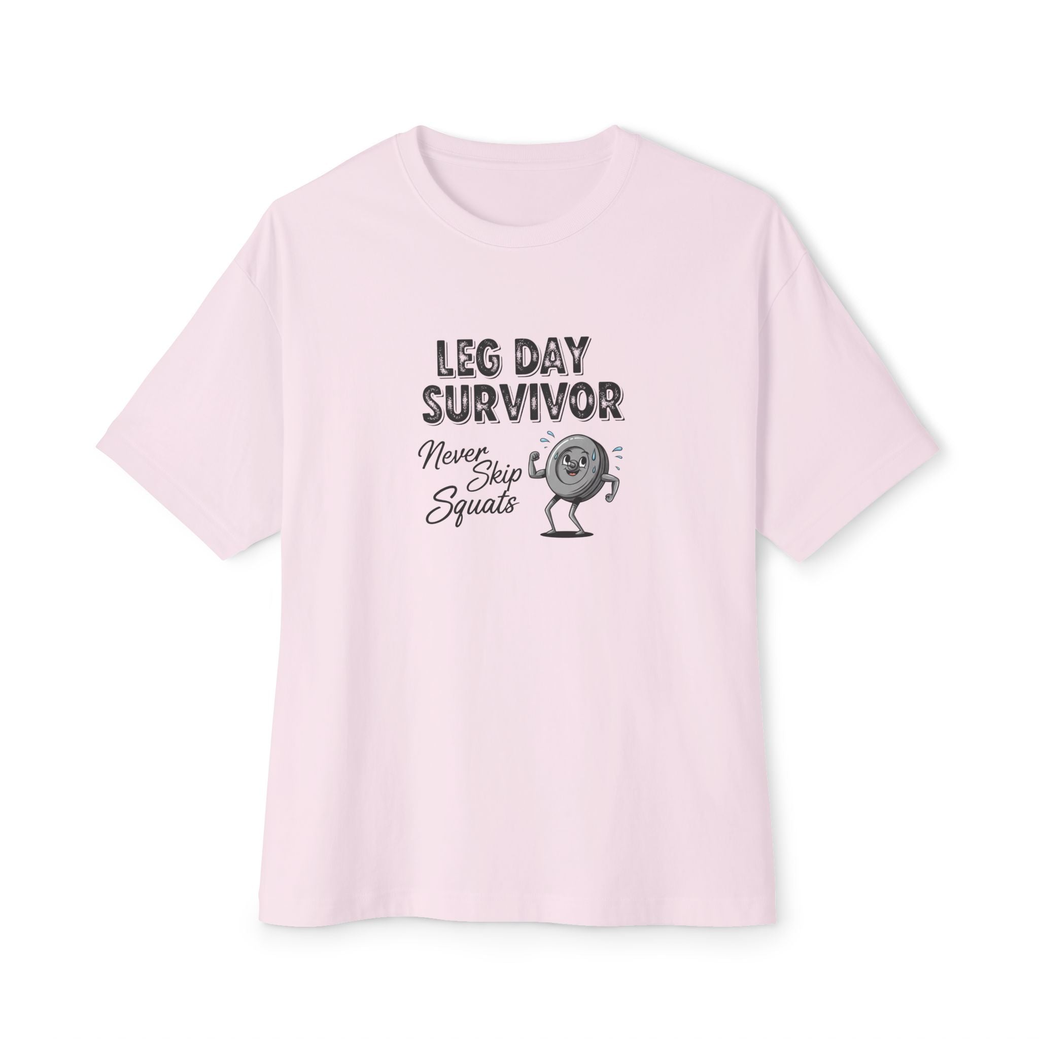 Leg Day Survivor Oversized Tee