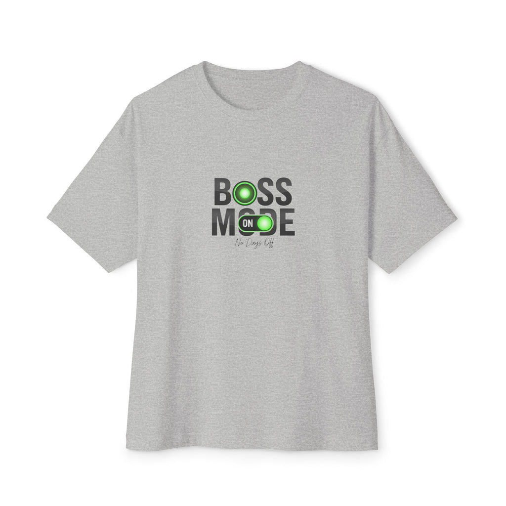 Boss Mode Unisex Oversized Boxy Tee
