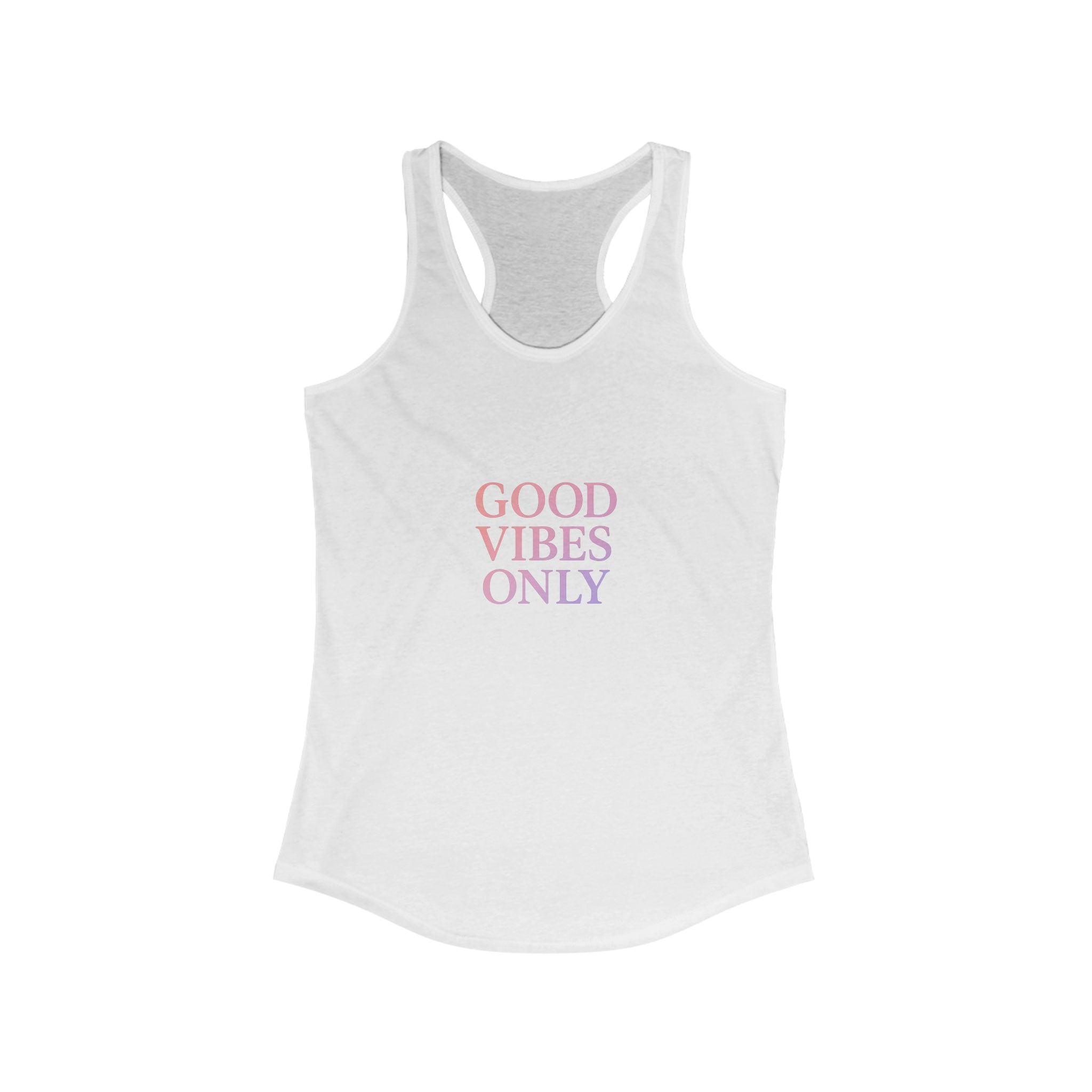 Women's Good Vibes Only Racerback Tank