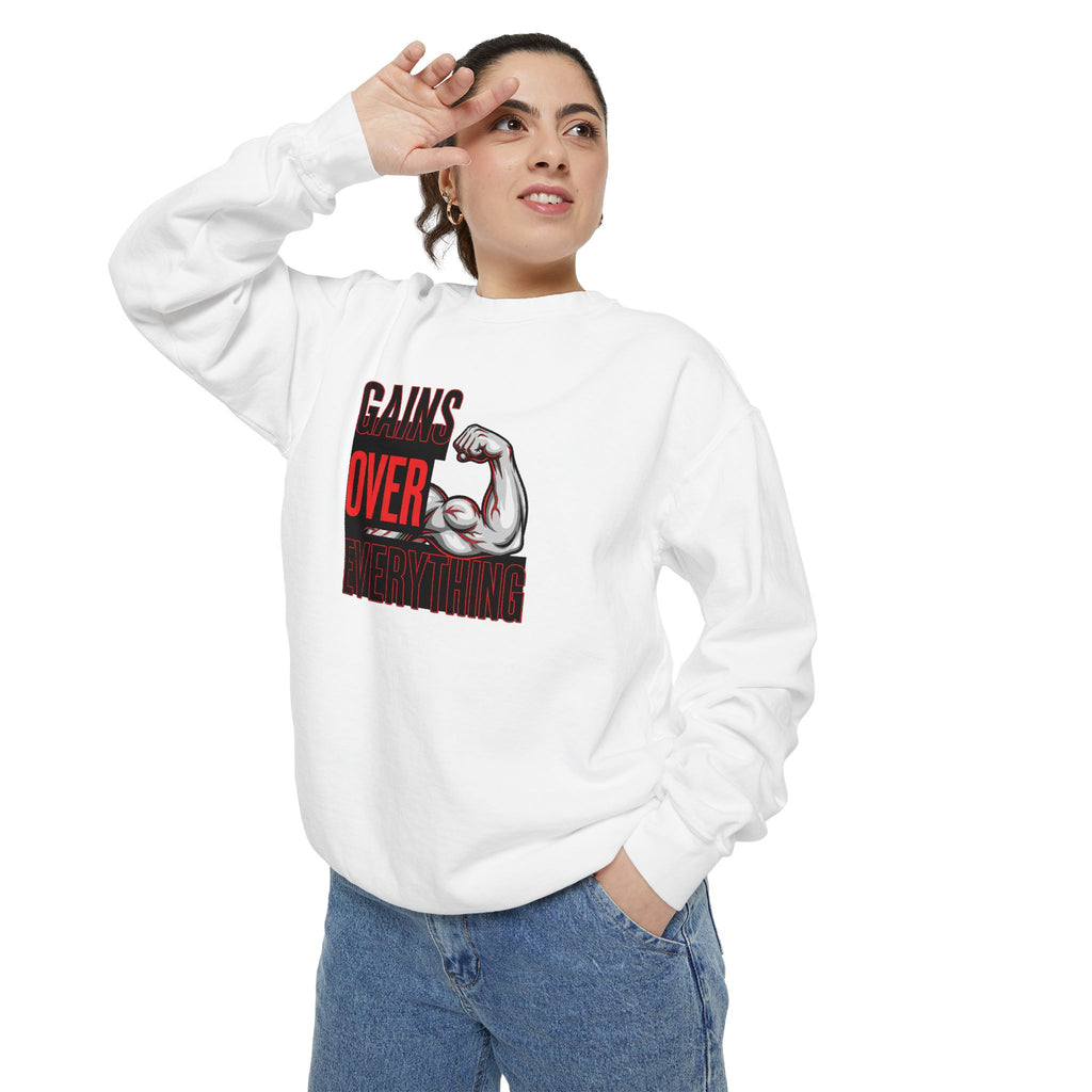 Unisex Garment-Dyed Sweatshirt