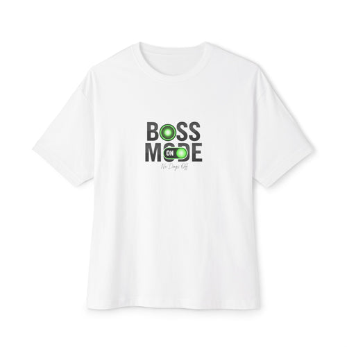 Boss Mode Unisex Oversized Boxy Tee