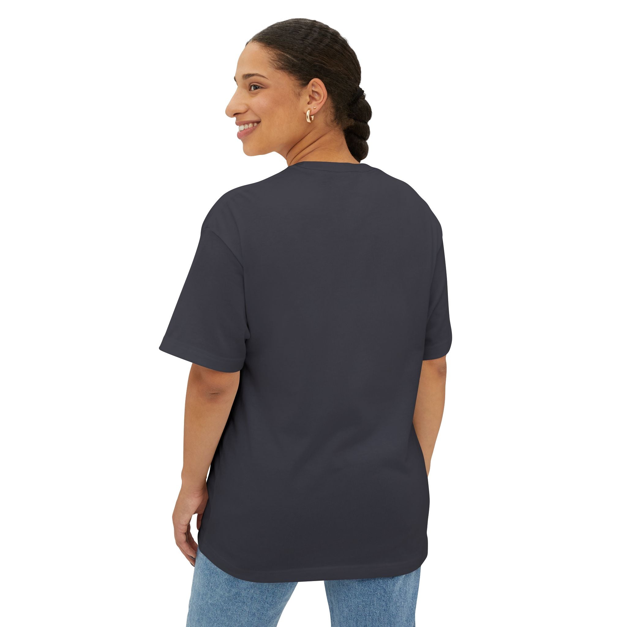 Unisex Oversized Boxy Tee - "Push It Real Good"