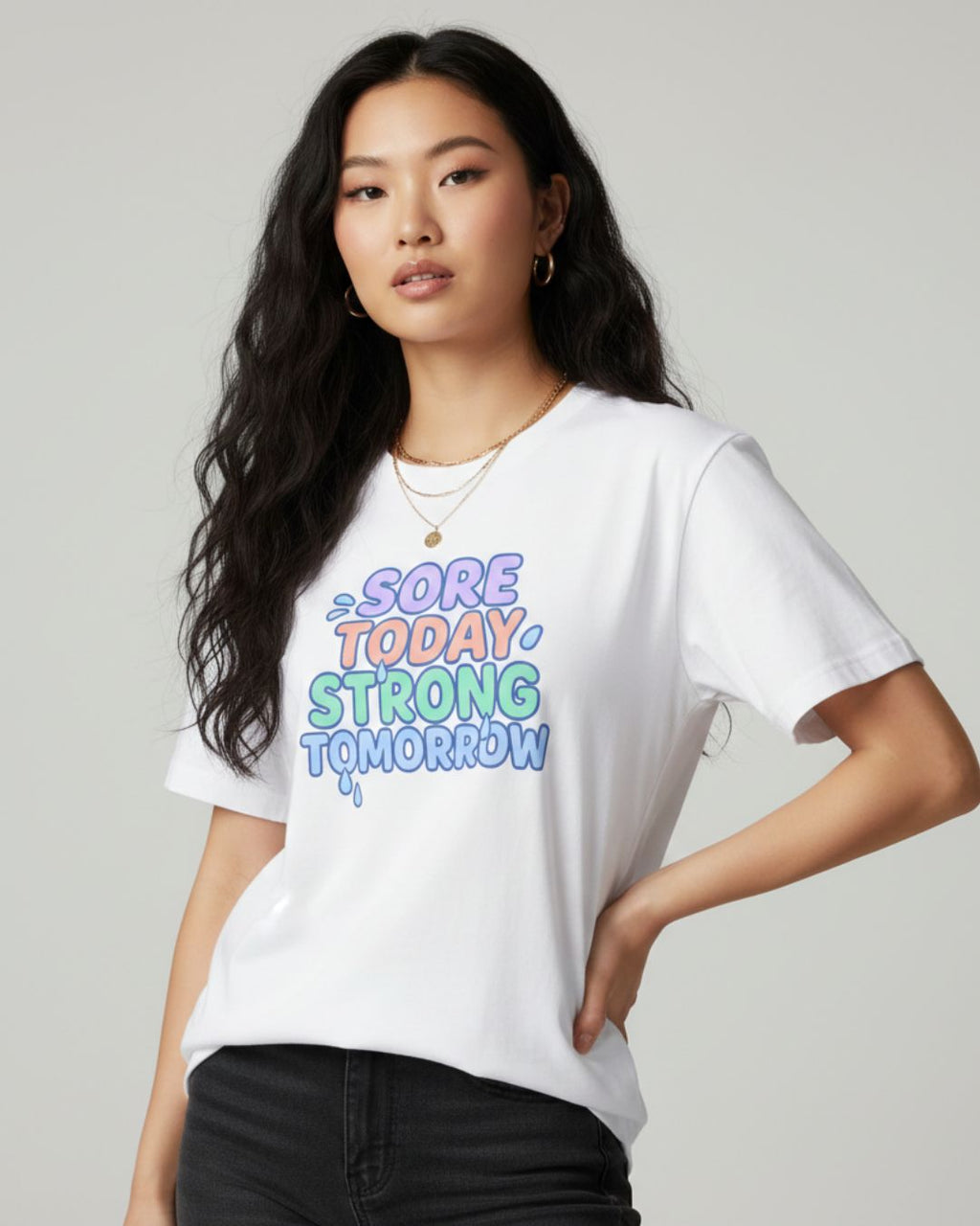 Sore Today Strong Tomorrow Oversized Tee