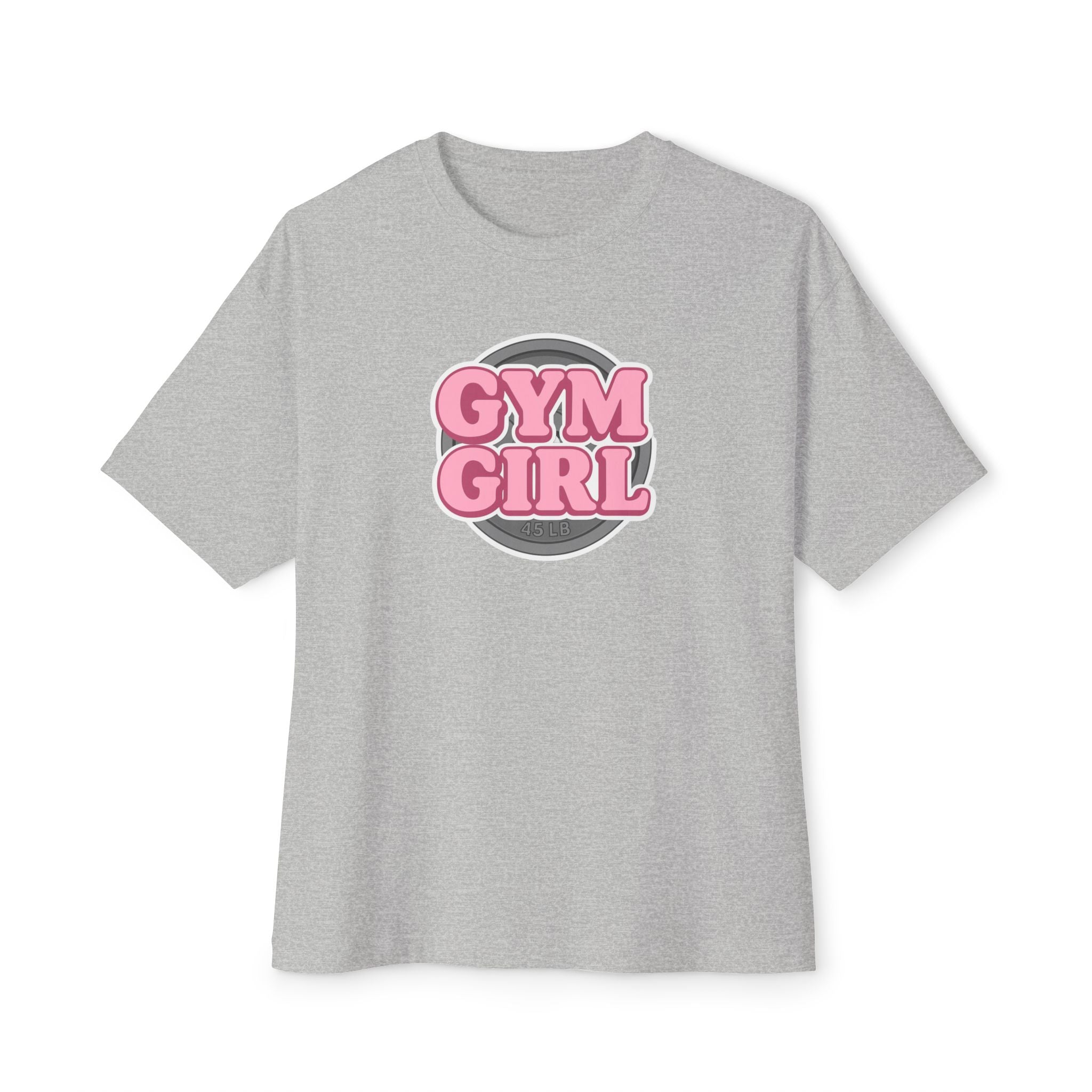 Stylish Oversized Gym Girl Tee