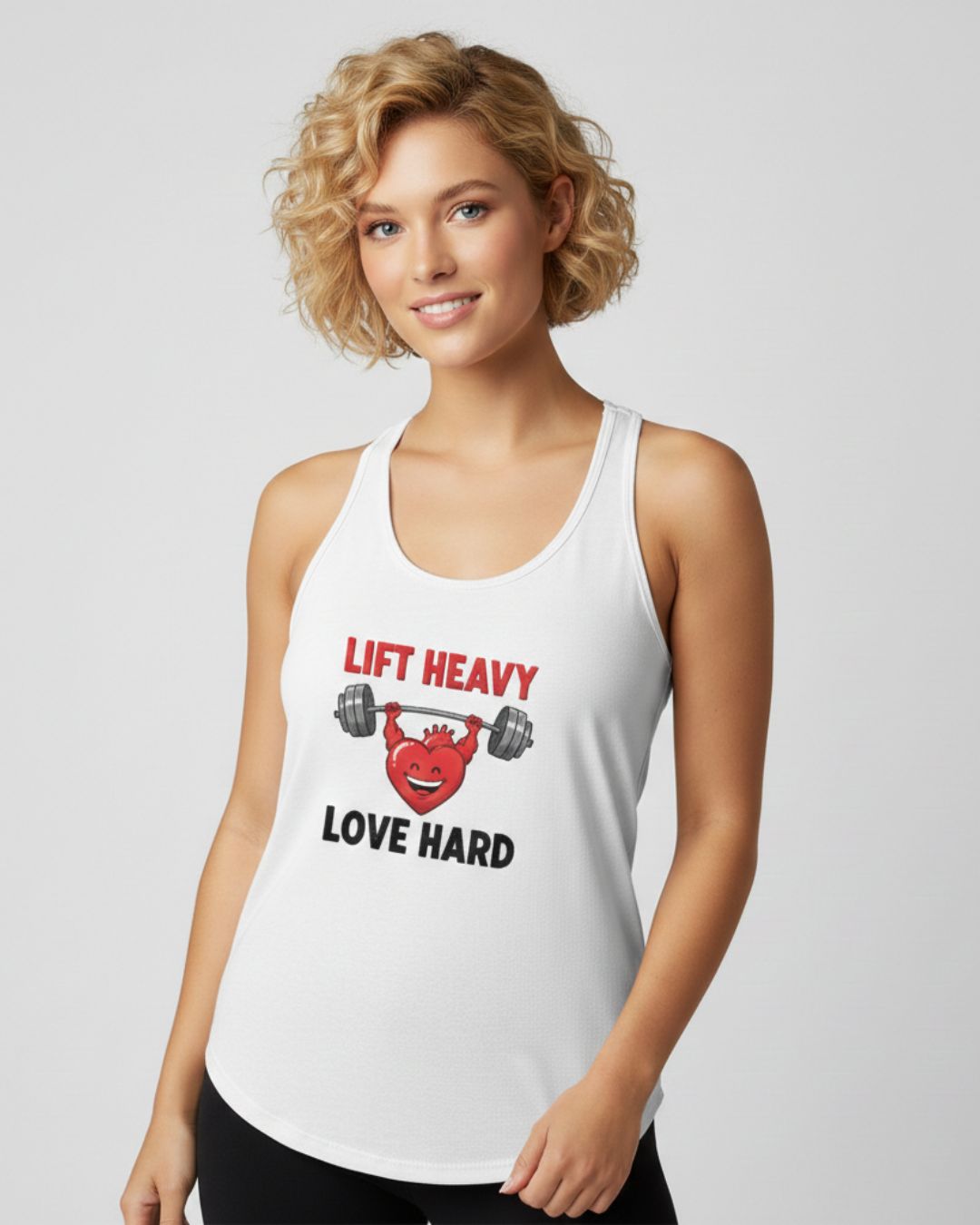 Lift Heavy Love Hard Women's Tank Top