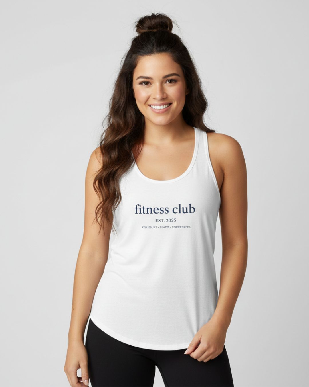 Fitness Club Racerback Tank Top