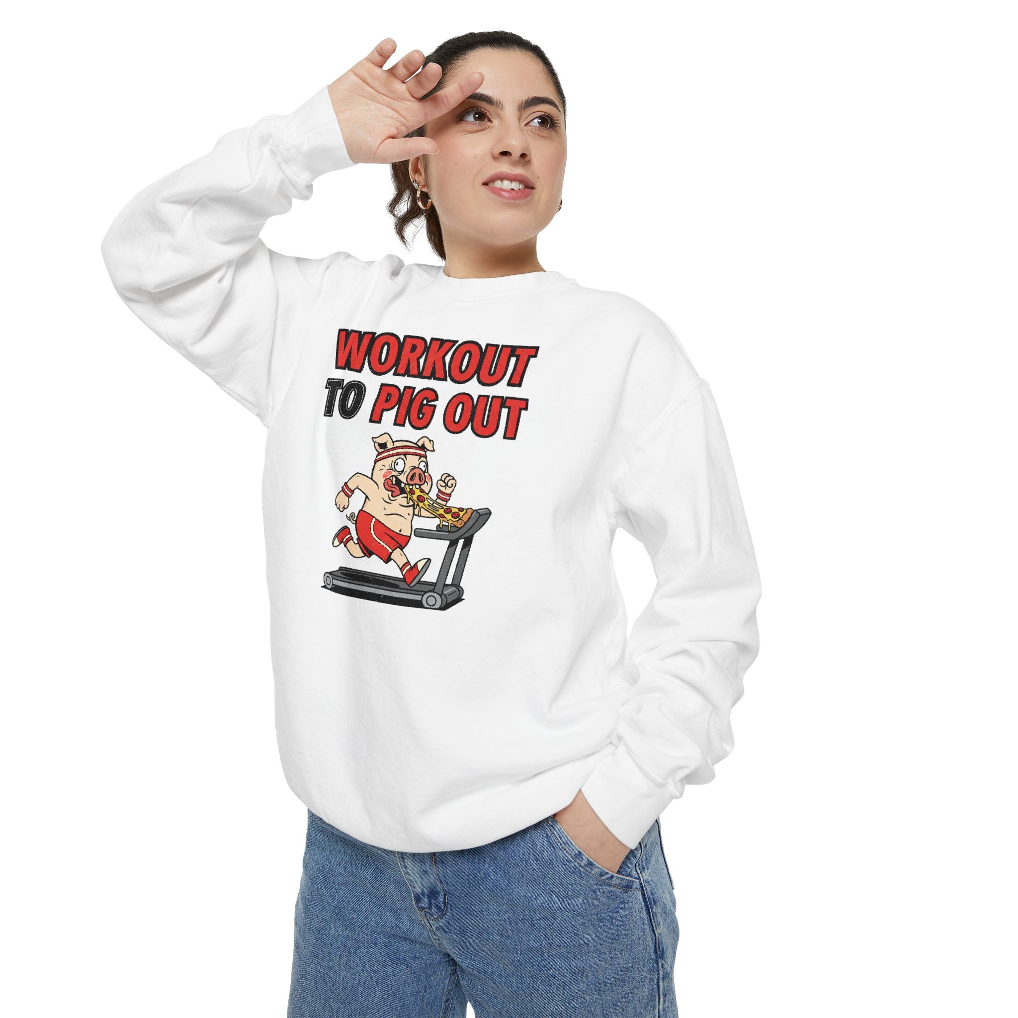 Unisex Garment-Dyed Sweatshirt