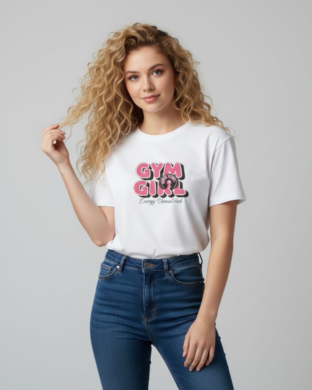 Gym Girl Oversized Tee