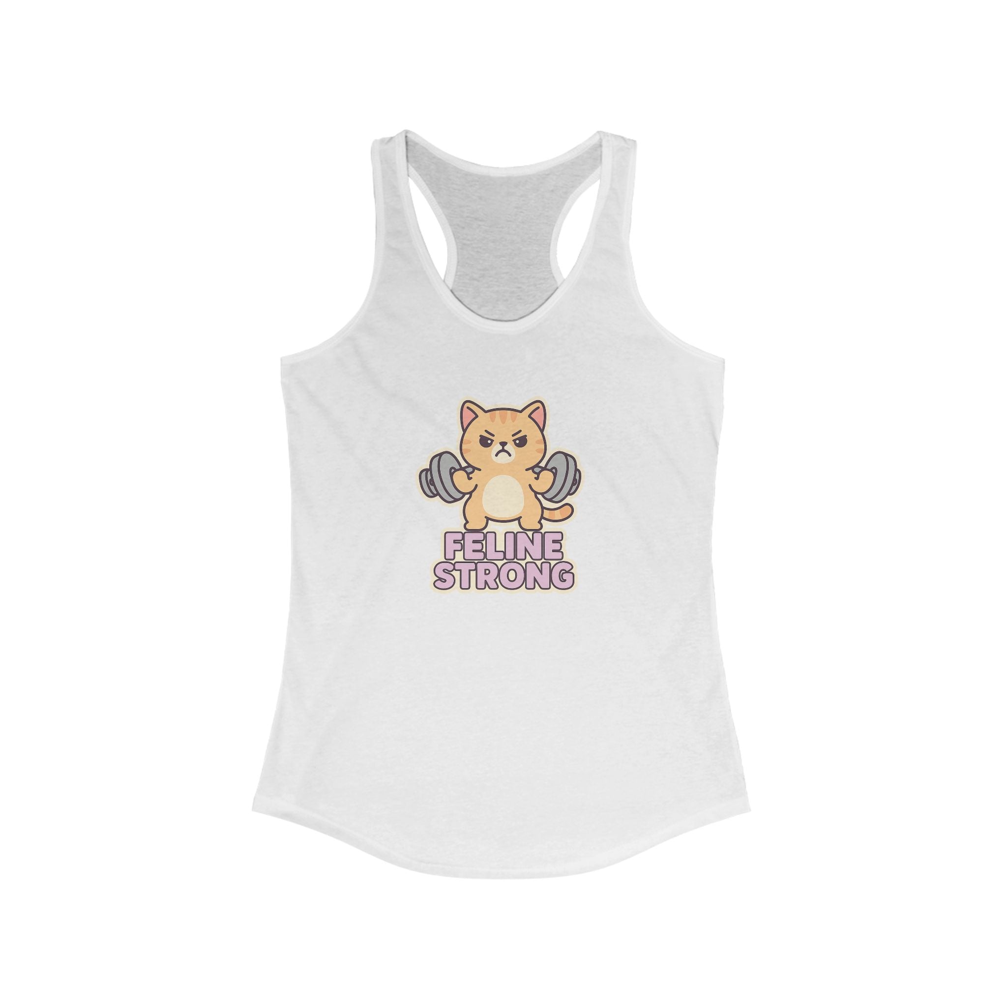 Feline Strong Racerback Tank