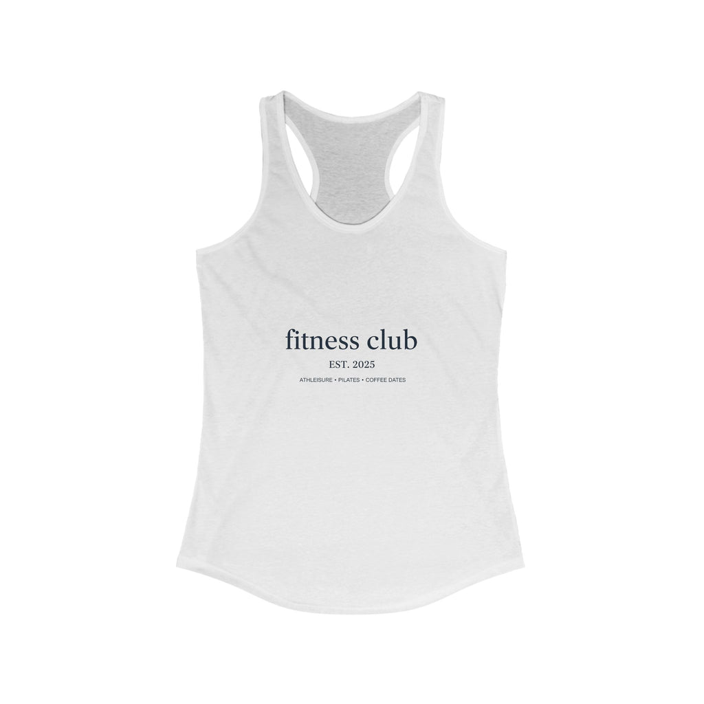 Fitness Club Racerback Tank Top
