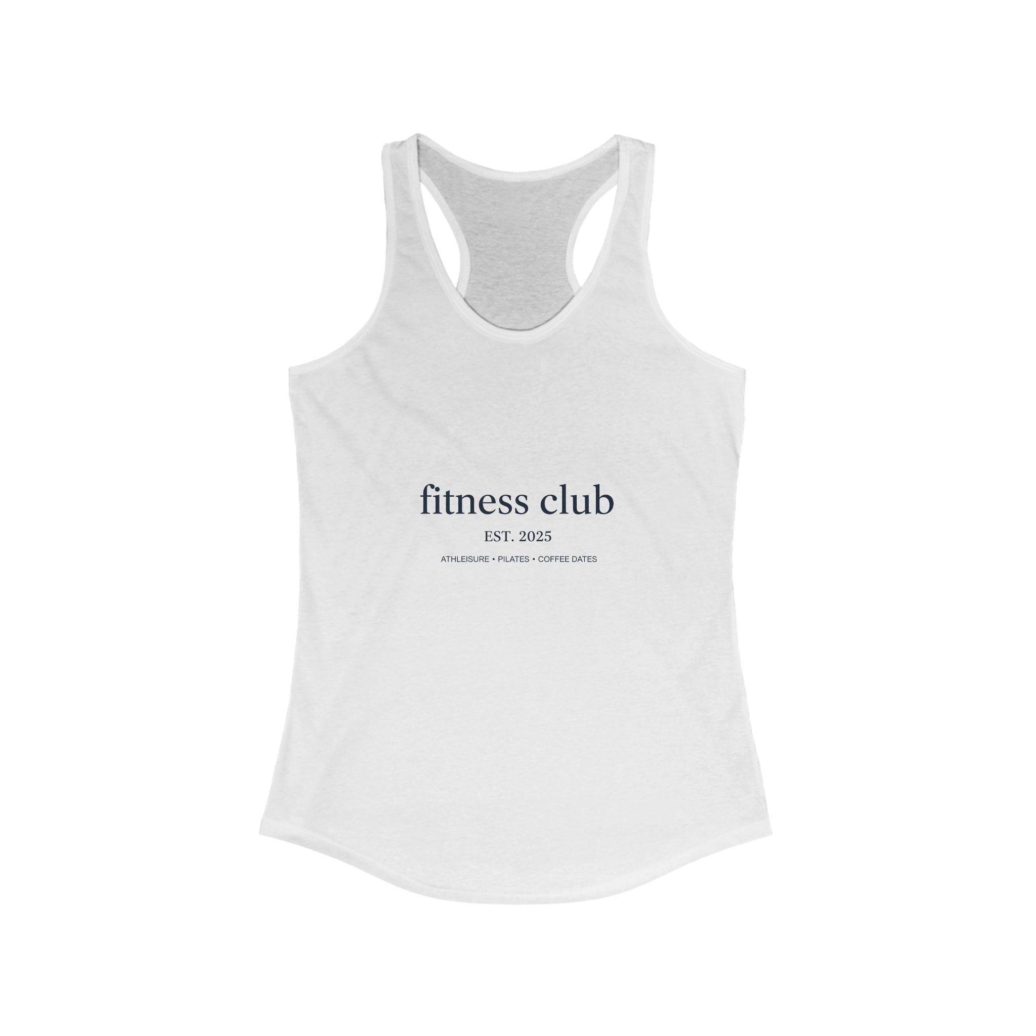 Fitness Club Racerback Tank Top