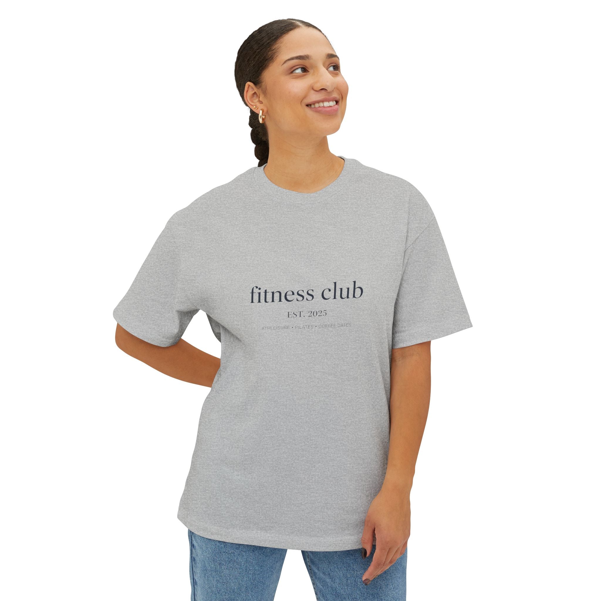 Unisex Oversized Fitness Club Tee