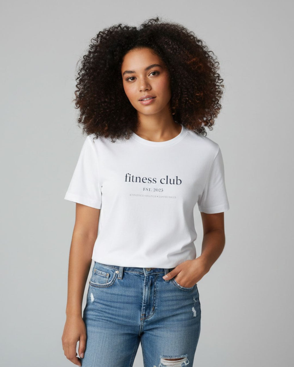 Unisex Oversized Fitness Club Tee
