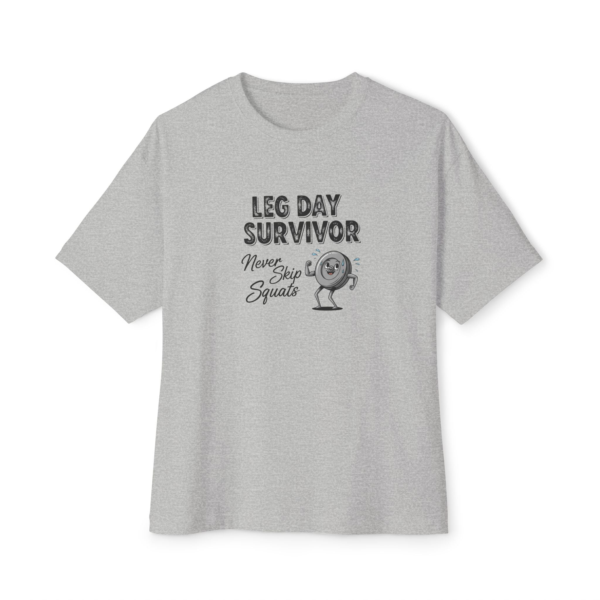 Leg Day Survivor Oversized Tee