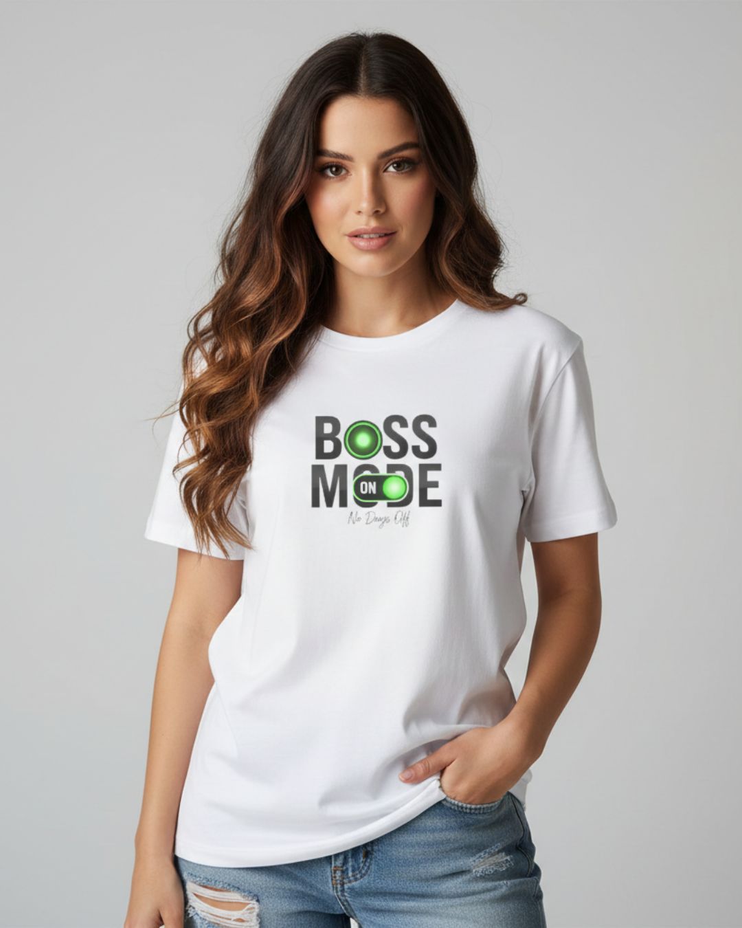 Boss Mode Unisex Oversized Boxy Tee