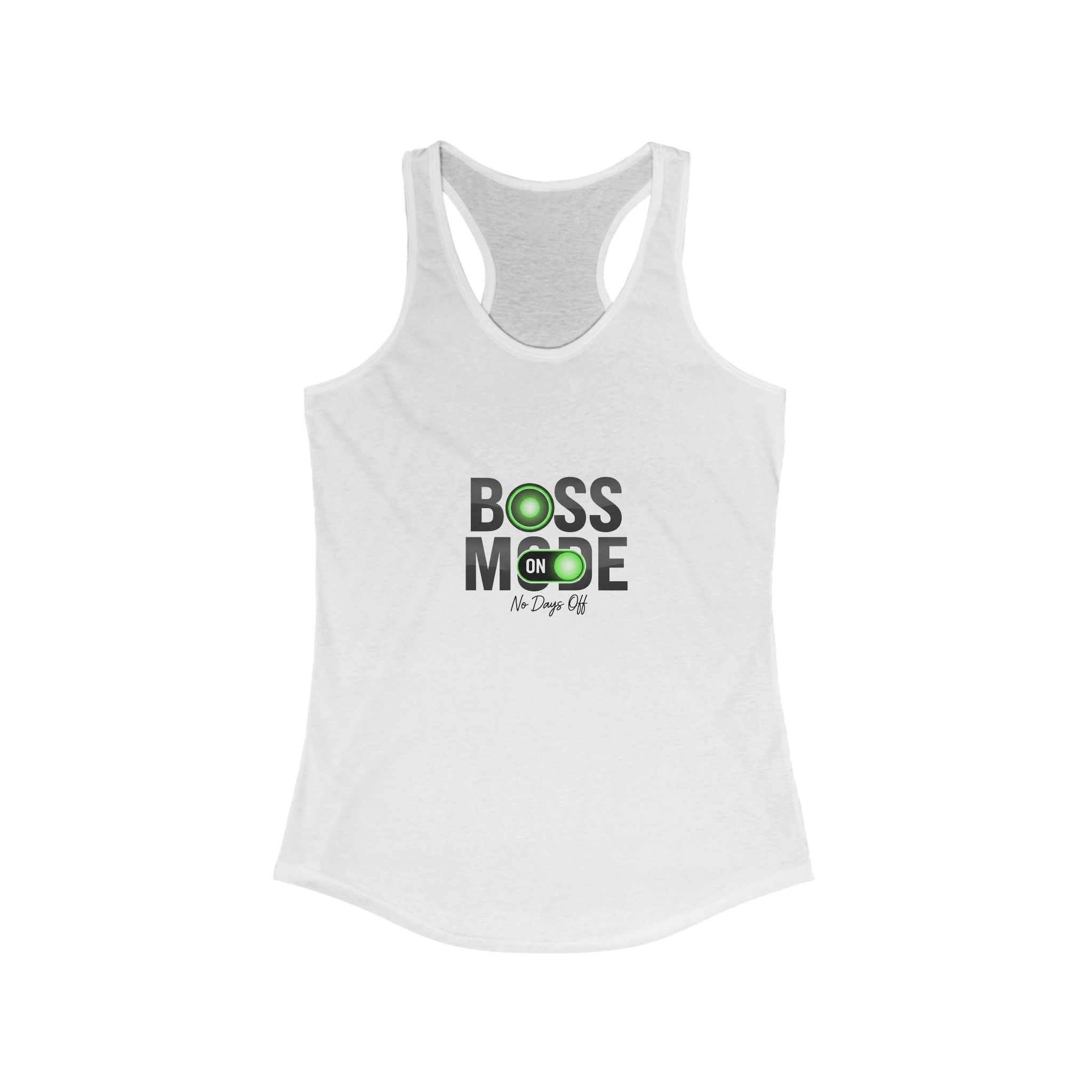 Boss Mode Women's Racerback Tank Top