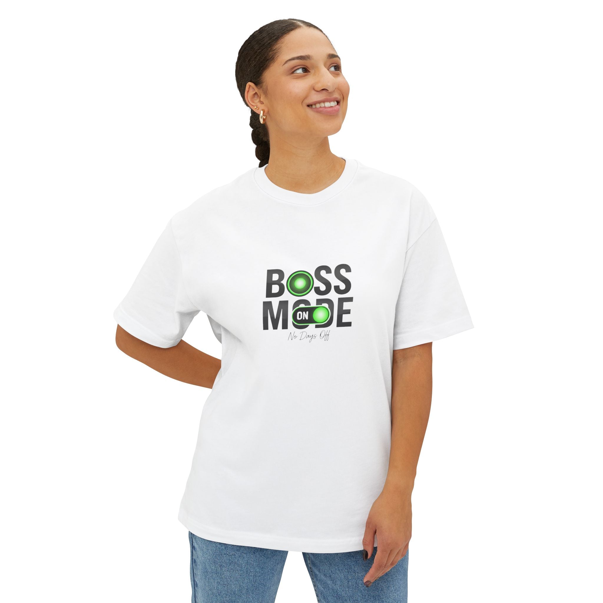 Boss Mode Unisex Oversized Boxy Tee
