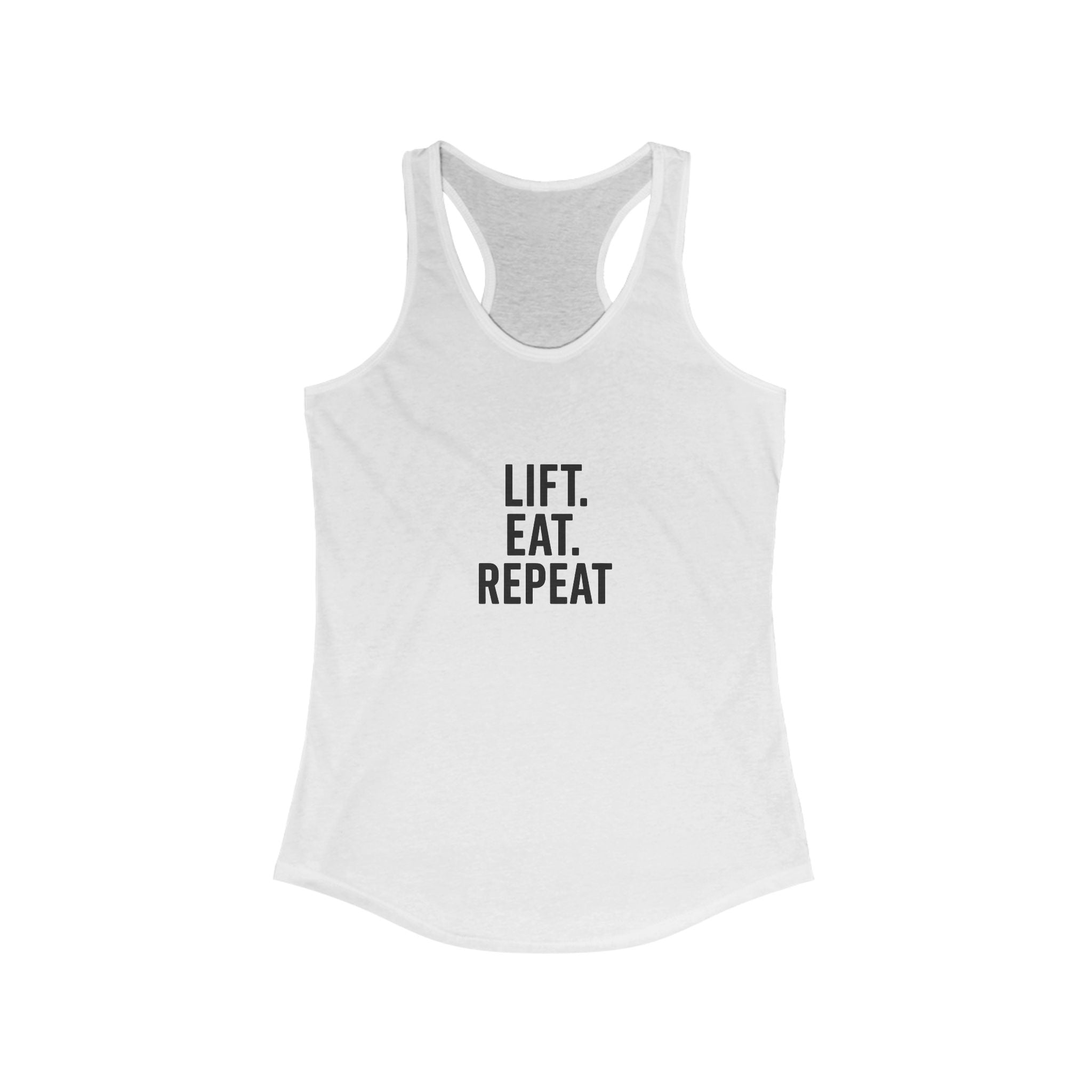 Women's Lift Eat Repeat Racerback Tank Top